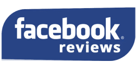 Facebook reviews logo highlighting customer feedback for Affordable Plumbing Solutions in Sacramento, CA.