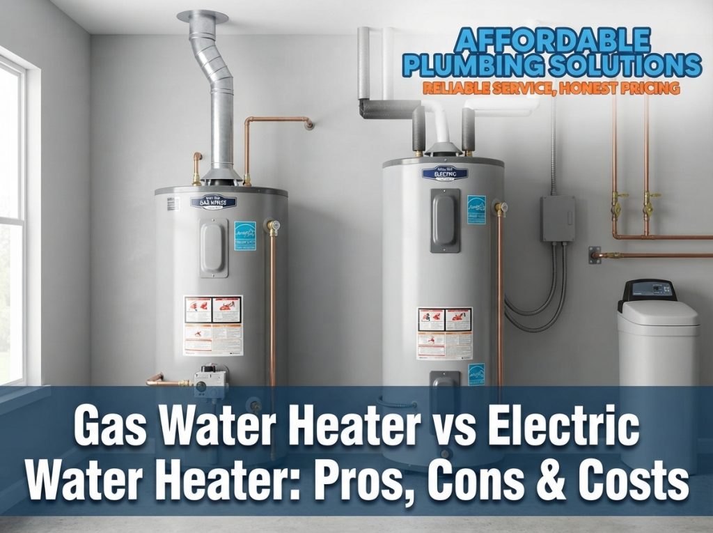 Gas Water Heater vs Electric Water Heater Pros, Cons & Costs 