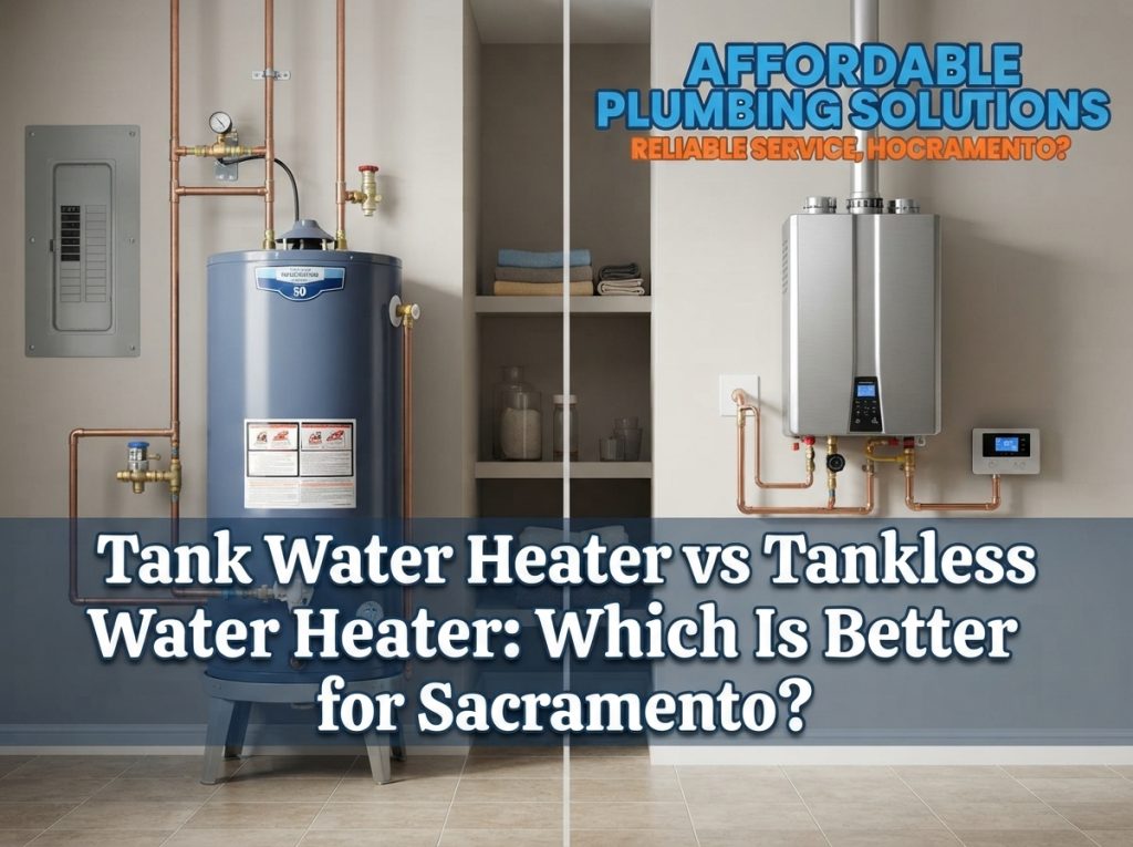 Tank Water Heater vs Tankless Water Heater Which Is Better for Sacramento
